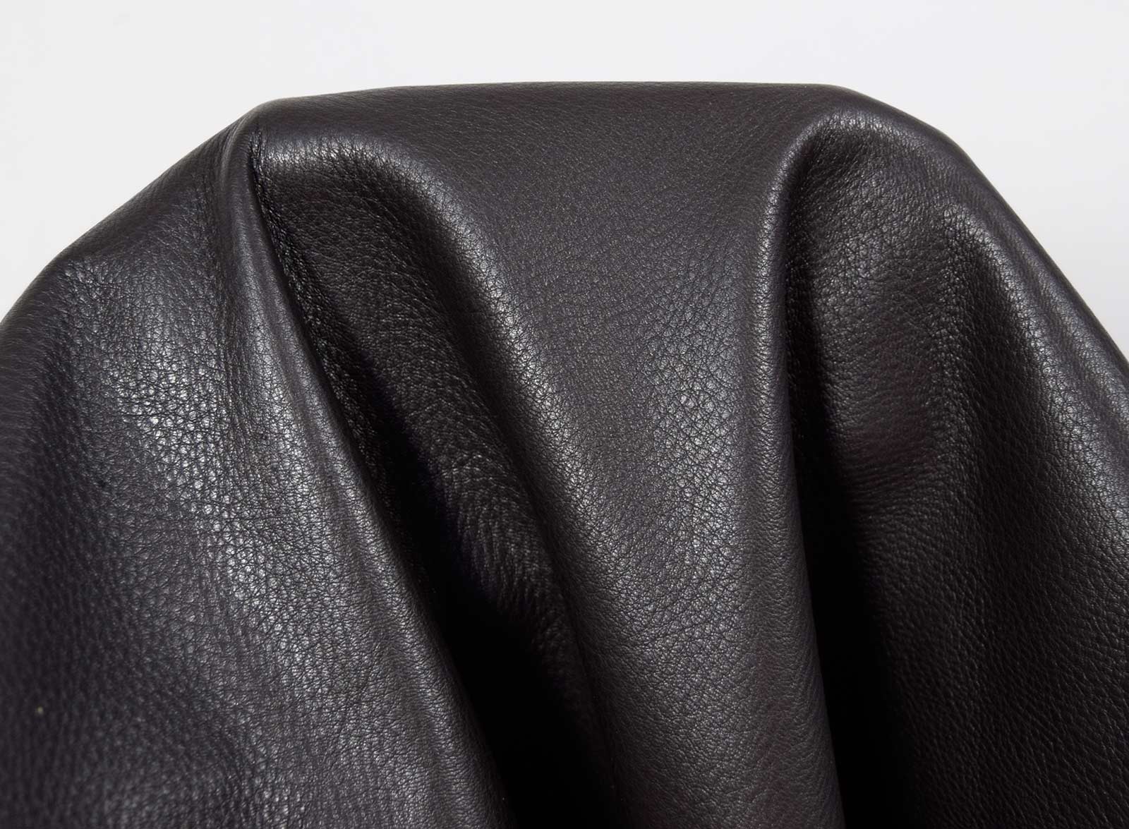 Hirschleder Nappa soft naturell dunkelbraun 0,81,0 mm Hirschnappa