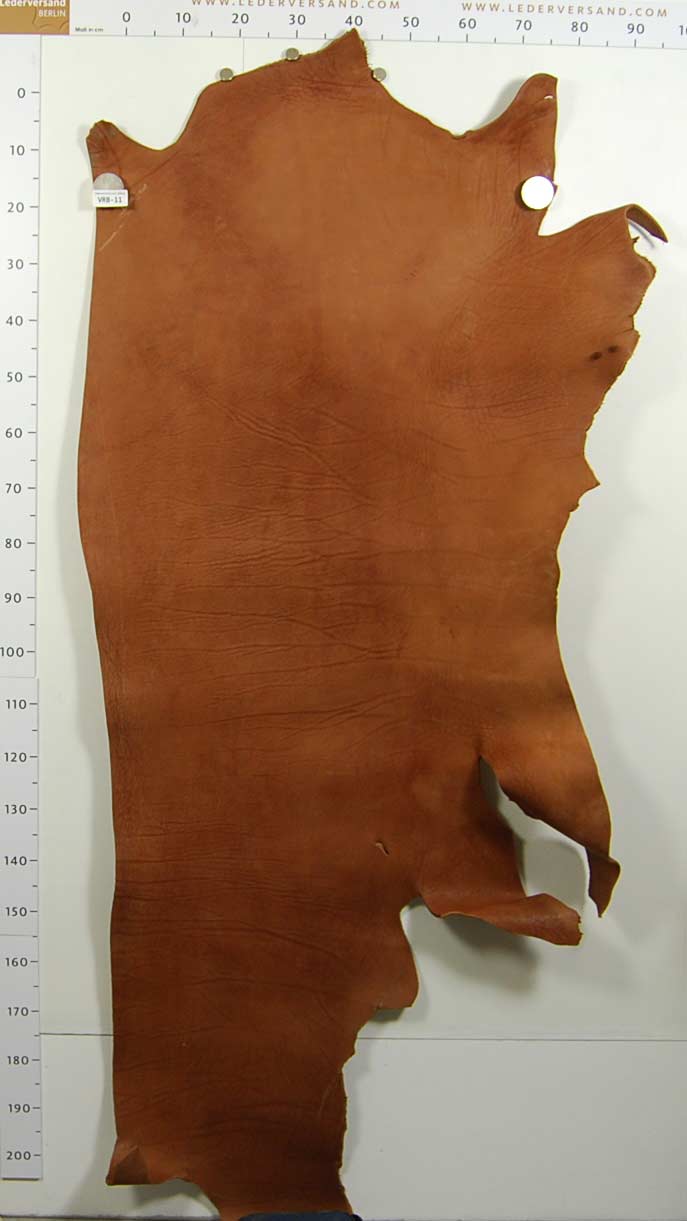 CRAFTPOINT Rindsleder Dunkelbraun 3,0-3,5mm - A4 Leder Für Basteln & Gürtel